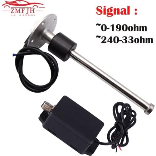 0-190ohm/240-33ohm Fuel Level Sensor Marine Boat Yacht Tank Gauge NMEA2000 Converter CX5001Fit For 9-32V Auto Fuel Level Gauge
