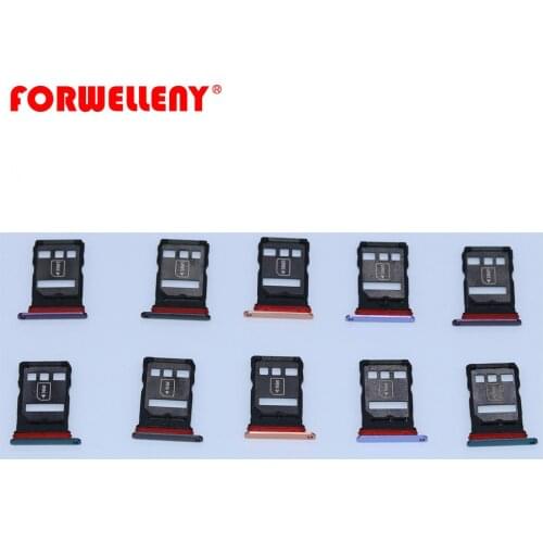 For Huawei Mate 30 Micro Sim Card Holder Slot Tray Adapters Black Blue Gold Purple