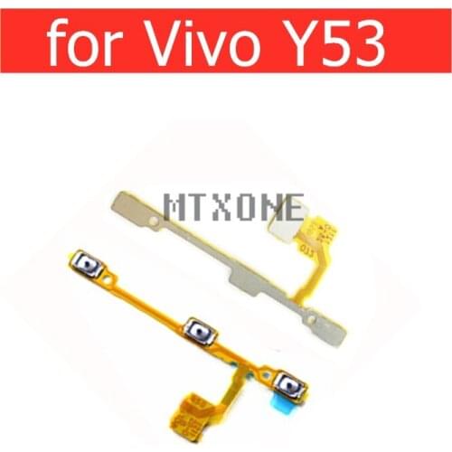 For Vivo Y53 Power Volume Side Key button Flex Cable for Vivo Y53 On Off Switch Flex Cable Replacement Repair Parts