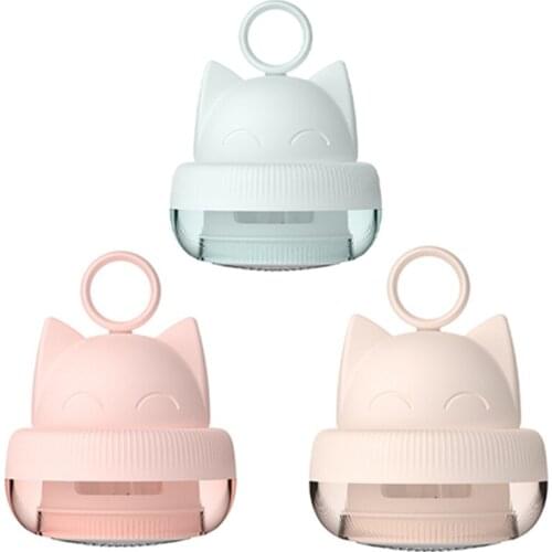 Electric Ball Trimmer Clothes Hair Clipper Remover Portable Cute Cat Shaped Smart Hair Ball Removal for Clothing
