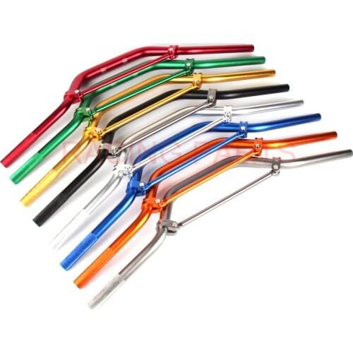 28MM middle rise Taper Fat Bar Motorcycle Dirt Bike ATV Cross Fat Bar MX Aluminum Handlebar