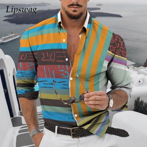 Lipswag Men's Long Shirts