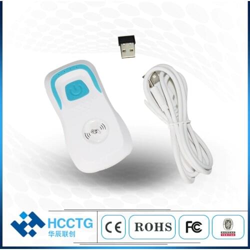 Mobile Bluetooth RFID Reader+Barcode Scanner With Bluetooth +2.4G Interface (HR58)