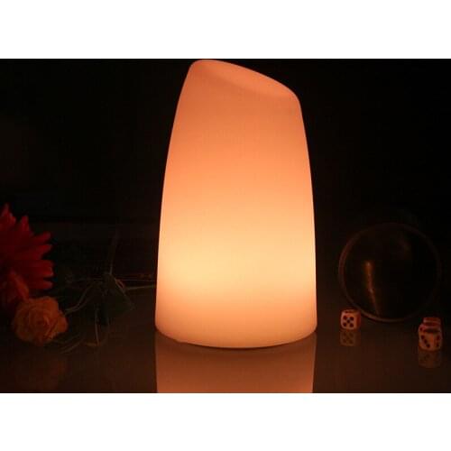 Rechargeable LED Table Lights Remote Control 16-Color Light Changes Party Restaurant Bar Dining Room Decoration LED Desk Lamp