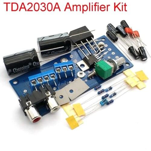 TDA2030A Audio Amplifier Board Module DIY Kit For Arduino Components OCL 18W X 2 BTL 36W