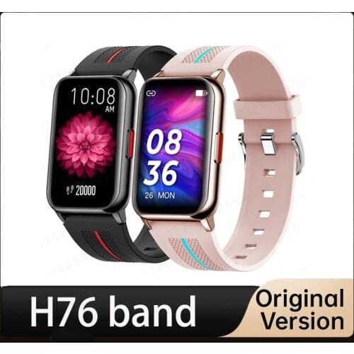 Smart Band 6 Fashion H76 Smart Watch Women Bracelet Band Fitness Tracker Mens Watches Wristband Smartwatch pk huawei band 6