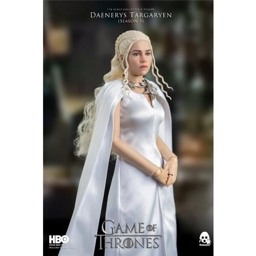 ThreeZero 3Z0146 1/6 Song of Ice and Fire Dragon Mother Daenerys 2.0 12-inch Movable Female Puppet Full Set In Stock
