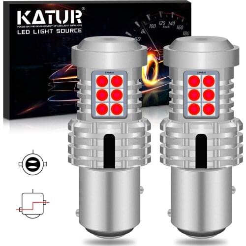 2pcs 1157 LED Canbus No Hyper Flash 21W White Red Yellow P21/5W BAY15d LED Bulbs For Turn Signal DRL Brake/Tail Parking Light