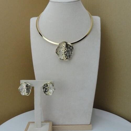 2020 Yuminglai Dubai Fine Jewelry Elegent Design Ladies Jewellery Sets FHK7731