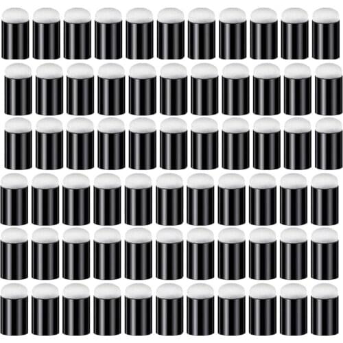 66 Pcs Finger Sponge Daubers Finger Painting Sponge Craft Drawing Sponge Dauber Set for Painting Art Ink Crafts Card