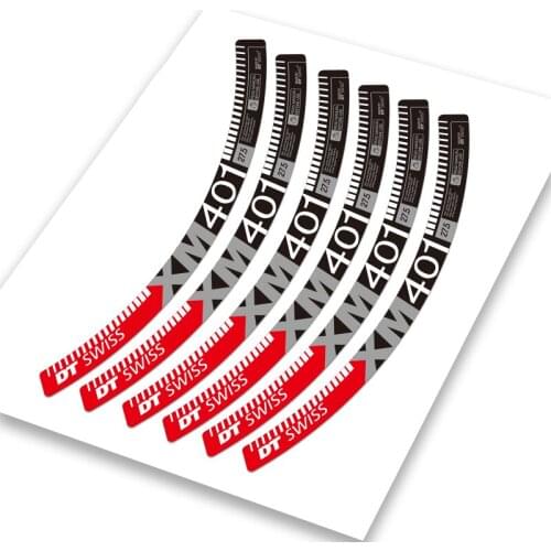 DT EX401 rim sticker mountain wheel set sticker bicycle sticker reflective sticker customized personal modification