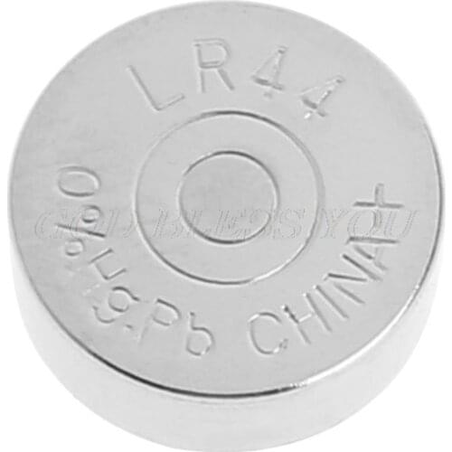 LR44 1.5V Alkaline Button Battery A76 303 357 L1154 AG13 SR44 1Pc EXP 2021 Drop Shipping