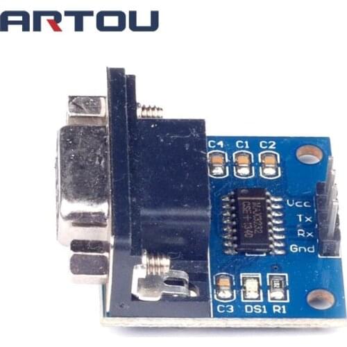 MAX3232 RS232 to TTL Serial Port Converter Module DB9 Connector MAX232