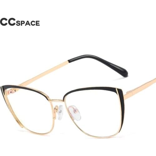 48286 Retro Cat Eye Anti Blue Light Optical Glasses Frames Men Women TR90 Fashion Computer Eyeglasses