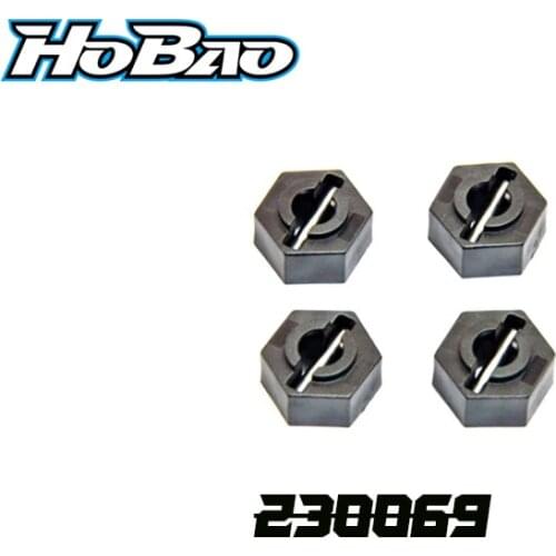 Original OFNA/HOBAO RACING [230069] DC1 Wheel Hex Hub, 4 PCS For 1/10 HYPER DC-1 TRAIL TRUCK
