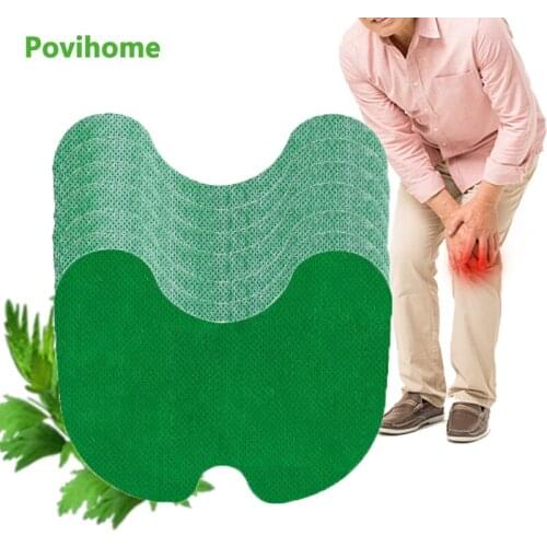 12pcs/Lot Knee Medical Plaster Wormwood Extract Joint Ache Pain Relieving Stickers Rheumatoid Arthritis Body Patches Health Care