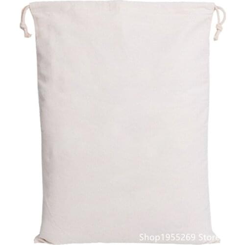 50cm x 70cm Blank Santa Sacks Bag 50pcs/lot Personalized Christmas Gift White Bag Festive Party Supplies Factory Wholesale