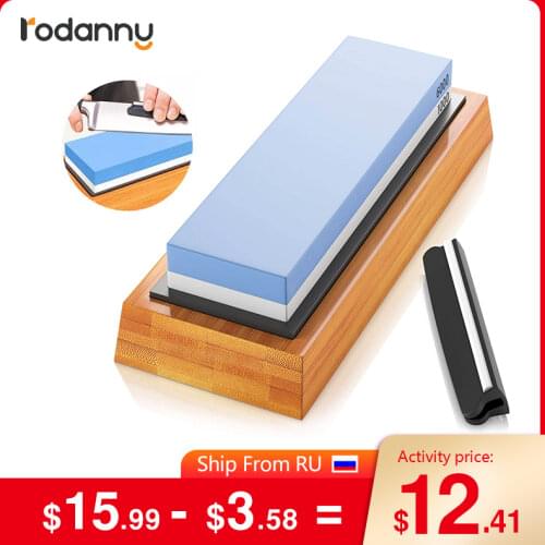 Rodanny Sharpening Stone Whetstone Knife Sharpener Professional Grinding Stone Water Stone Kitchen Tool
