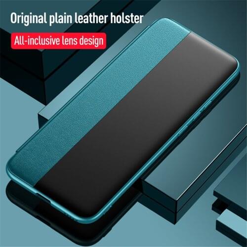 Flip Luxury Leather Cover For Samsung Galaxy S21 Ultra Plus Case 6.8 inch Camera Protection Shockproof Phone Case Coque Fundas