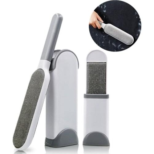 Pet Hair Remover Brush Dust Fur Cleaning Brushes Cat Dog Hair Removal Brush Household Dust Cleaners Device