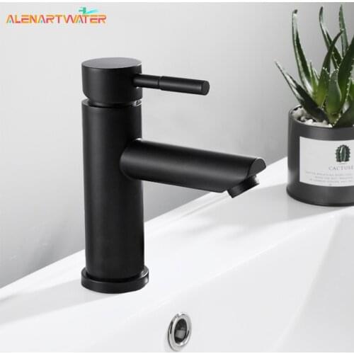 Bathroom Faucet Brass ORB Basin Faucet Cold And Hot Water Mixer Sink Tap Single Handle Deck Mounted Promotion Tap