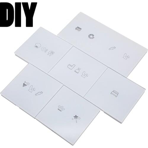 DIY Smart Switch Glass Panel （It only applies to switches in this shop, please contact the shop before ordering