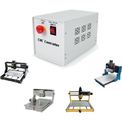 GRBL Mach3 CNC Router Control Box 3 AXIS 4 AXIS Wood Engraver Mini Lathe Controller for DIY Laser Cnc Engraving Machine