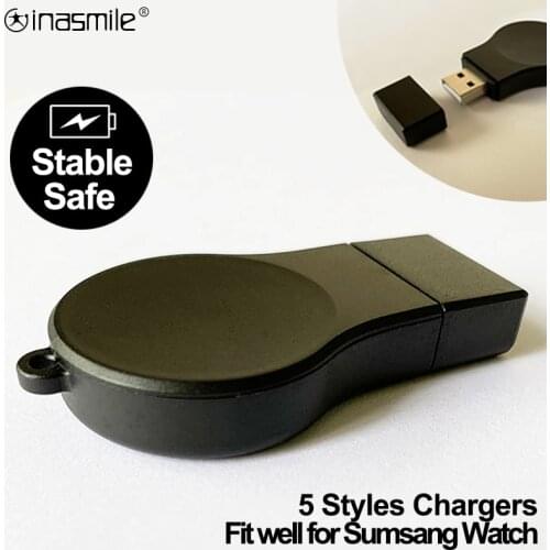 Nice Wireless fast Charger Dock Power Adapter for Samsung Active 2 Galaxy Watch 3 Gear Sport S2 S3 Fit E Smart Watch Accessories