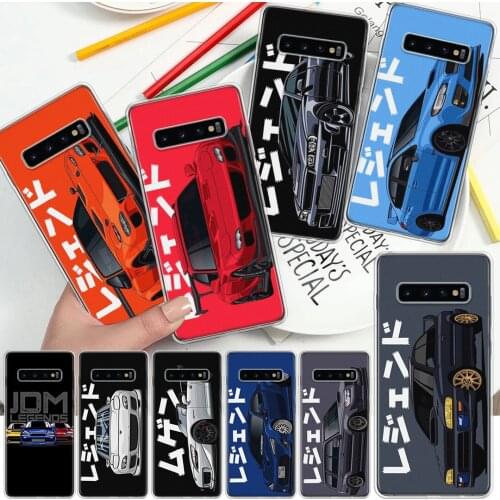 JDM Tokyo Drift Sports Car Phone Case For Samsung Galaxy A51 A71 A70 A50 A40 A30 A21 A20E A10S A41 A01 A6 A7 A8 A9 Plus + Soft C