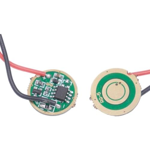 CREE xml led xml2 led T6 U2 Q5 driver 17mm 3.7v~4.2v input 900mA output 5-Mode LED Driver for CREE XML LED Emitter