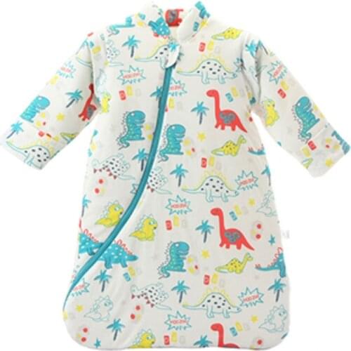 Baby Removable Sleeve Sleeping Bag Children Winter Autumn Warm Soft Sleepsack Children Boys Girls Envelope Style Bed Warm Bag