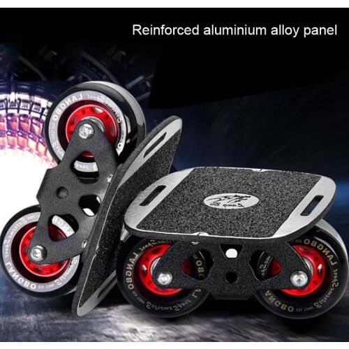 Drift Board plate Adult Portable Skateboard Driftboard Anti-skid Skate board Sports For Freeline Roller Road drift board