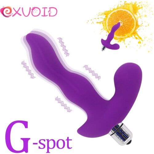 EXVOID G-spot Massager Clitoris G-spot Anal Triple Stimulate Flirt Sex Shop Dildo Vibrator Silicone Sex Toys for Couples