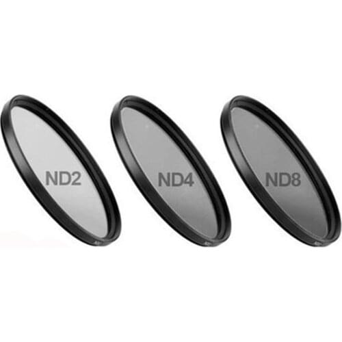 Foleto Neutral Density ND2 ND4 ND8 49/52/55/58/62/67/72/77mm Filter for canon Nikon D3300 D3100 D3000 D5300 D5200 5d 120d 60d 7d