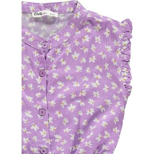 Civil Girls Female Child Jumpsuit 10-13 Age Lilac