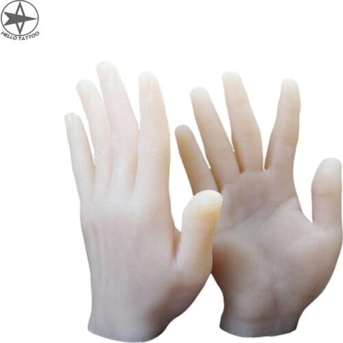 Artificial Hand FDA Grade Silicone Made Tattoo Practice Silicone Hand Tattoo Practice Skin Hand Tattoo Accessories