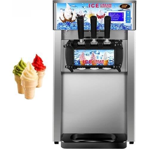 Soft Serve Ice Cream Machine Small Desktop Ice Cream Maker Machine 110V 220V