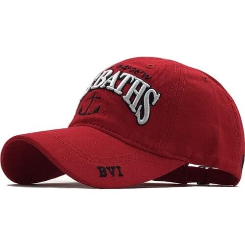 New 100% cotton baseball cap hat for women men vintage dad hat letter embroidery letter outdoor sports caps