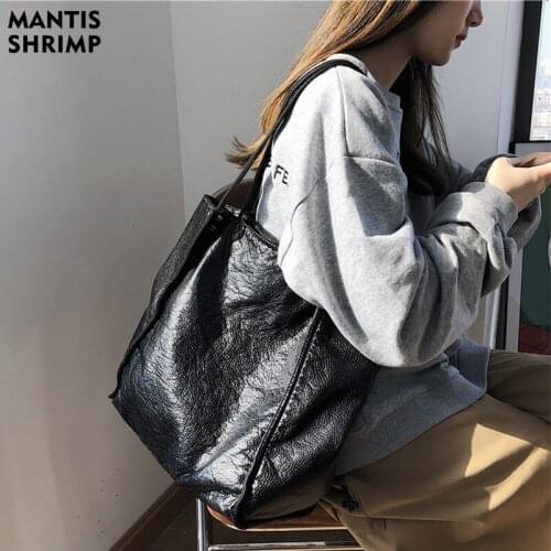 Luxury Casual Tote Women Bag High Quality Pu Leather Ladies Hand Bags for Women 2021 Shoulder Bag Solid Color Handbag for Female