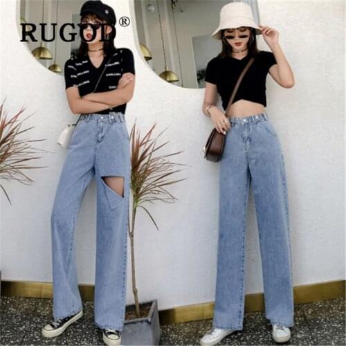 Женские джинсы бойфренды RUGOD China At AliExpress