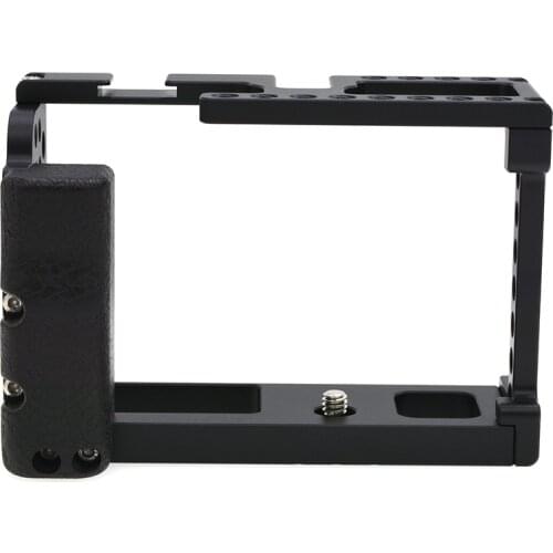 VLOGMAGIC Camera Video Cage Stabilizer with Cold Shoe Mount for SIGMA FP Mirrorless Cameras