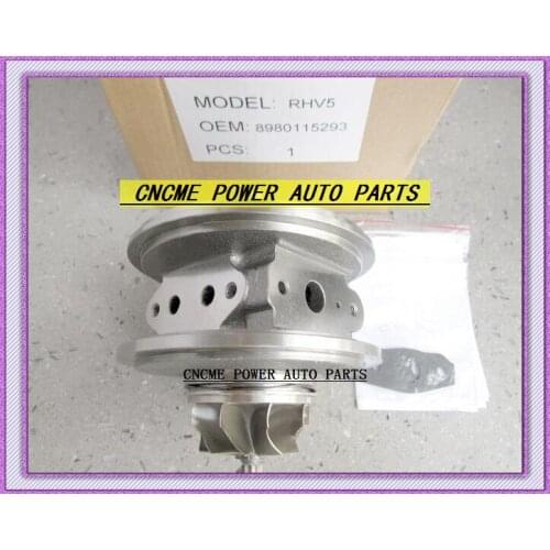 TURBO Cartridge CHRA RHV5 VBX90025 VIEZ 8980115293 8980115294 Turbocharger For ISUZU D-MAX Rodeo 3.0L 2007- 4JJ1-TC 4JJ1TC 165HP