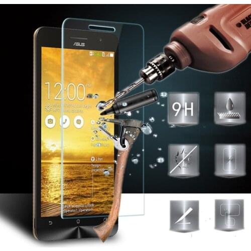 Tempered glass FOR Asus Zenfone Laser ZE500CL ZE551ML ZE500KL A450CG A400CG A500CG A600CG ZD551KL ZE550KL ZE551KL A601CG ZC451CG