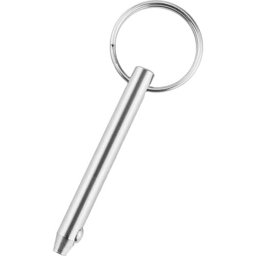 4pcs Stainless Steel 316 Quick Release 6.3mm Pin Bimini Boat Pin Detent Ring