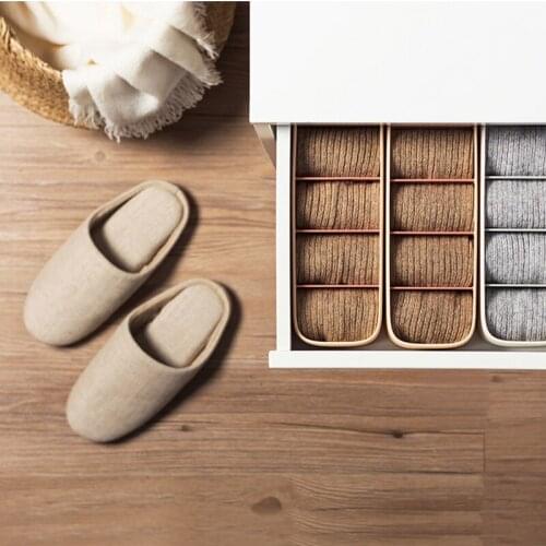 5 Unit Plastic Underwear Bras Socks Ties Organizer Storage Box Desk Drawer Multi-function Plastic Household Storage Box Desk Box