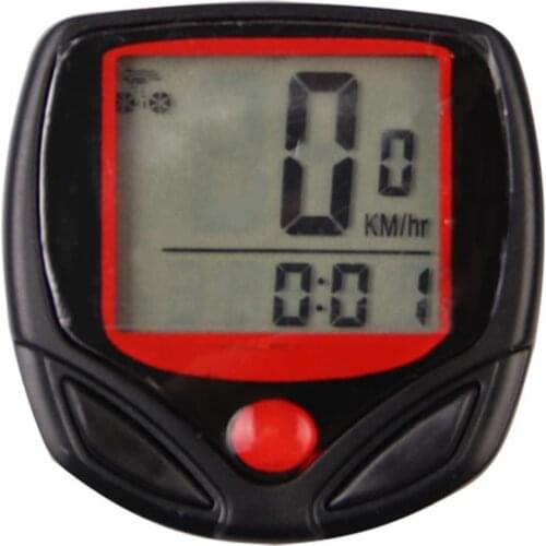 50%HOT Mountain Bike Stopwatch Speedometer Wireless Waterproof Digital Bicycle Recorder