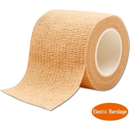 Nieuwe Beveiliging Waterdichte zelfklevende Cshesive Bandages Elastische Wrap Ehbo Sport Body Gaas Dierenarts Medische Tape