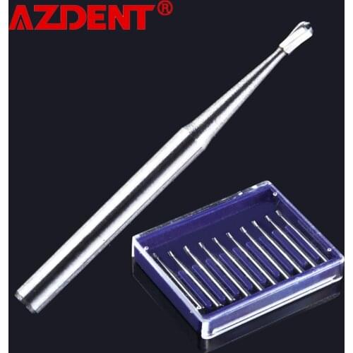 FG330 10pcs/Pack Dental Carbide Burs Pear-shaped Type High Speed Tungsten Steel burs