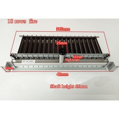 1pc 18 rows gas water heater T type burner for thermostat Kitchenware bathroom household appliance balanced T shaped accessories