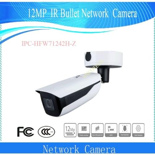 Free Shipping Dahua 12MP IR Bullet WizMind Network Camera DH-IPC-HFW71242H-Z